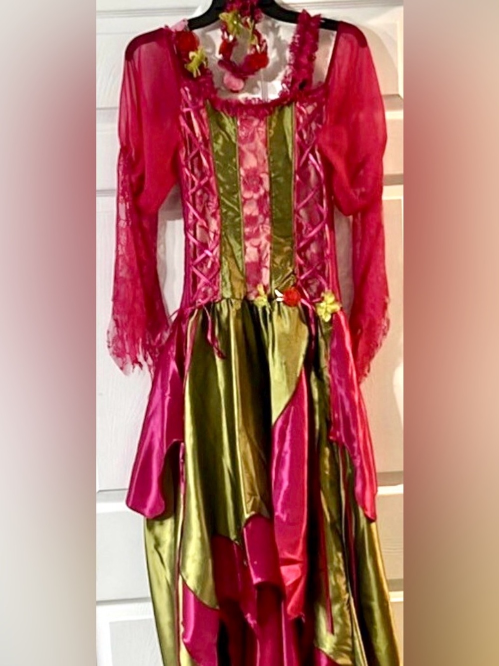 Women’s Renaissance Nymph Costume - Picture 2 of 4